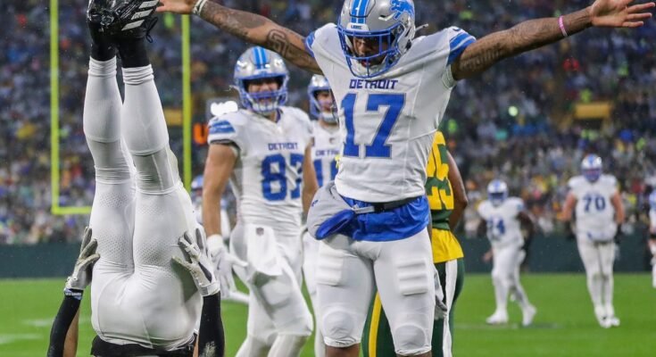 Detroit Lions Raining Camp Medical Overview: Large receptors