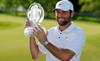 Scottie Scheffler says that victory is "not actually"