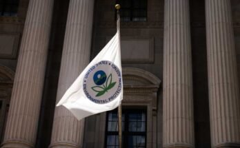 The building of the American environmental protection agency was seen in August 2024 in Washington, DC, the Trump administration closes the agency's scientific research unit.