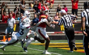 Maryland football demolished Florida Atlantic, 39-7, in the beginnings of Malik Washington